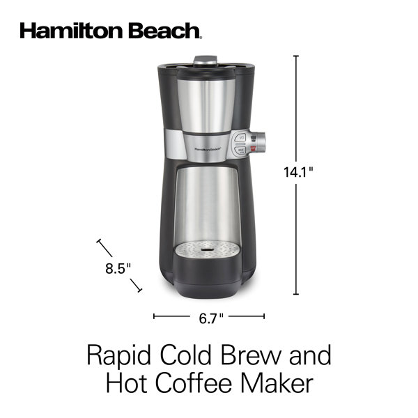 Hamilton Beach® Convenient Craft Rapid Cold Brew and Hot Coffee Maker